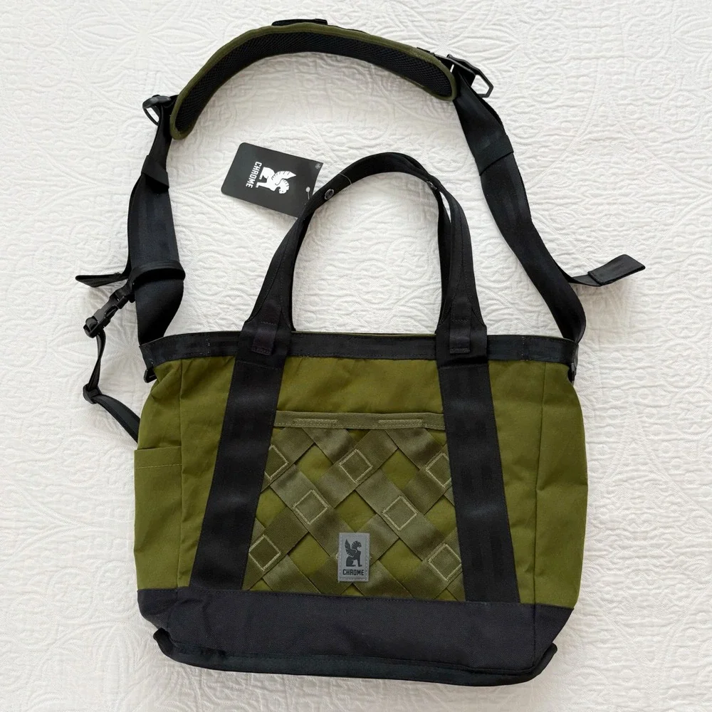 Chrome Industries Barrage Office Tote 16L, Moss X Black